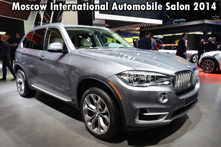 BMW X5 at Moscow Auto Show