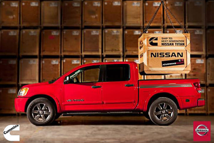 Nissan Titan Gets Cummins V8 Diesel Engine