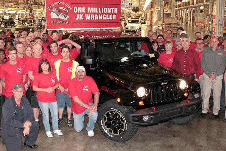 Toledo Will Build 500,000th Jeep This Week