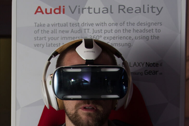 Audi VR Experience Integrating Digital Technologies