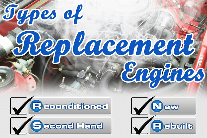 The Most Common Types of Replacement Engines