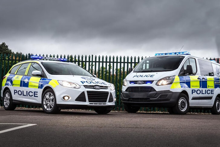 Ford Police vehicles