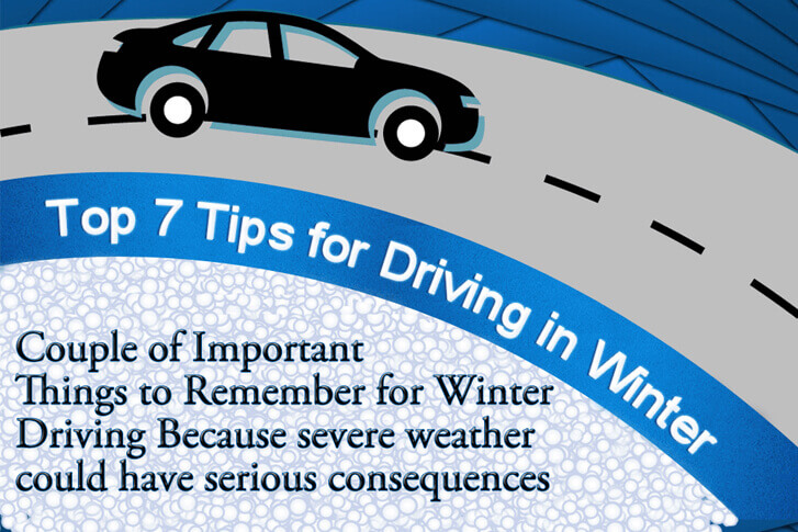 Top 7 Driving Tips for Driving in Winter