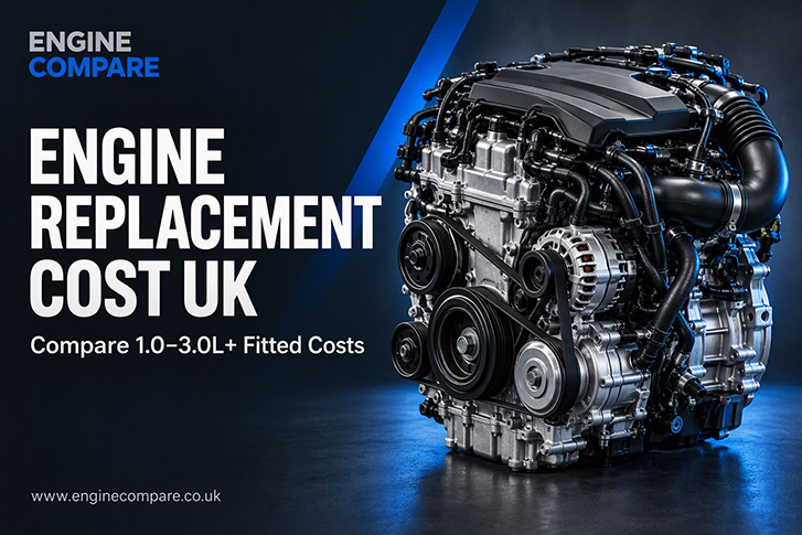 Engine Replacement Cost UK: Compare Prices by Engine Size