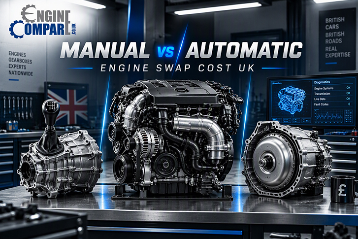 Engine Swap Cost UK — Manual vs Automatic Engine Replacement Prices