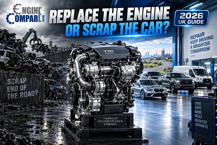 Ten Used Cars Where Replacing the Engine Beats Scrapping in 2026