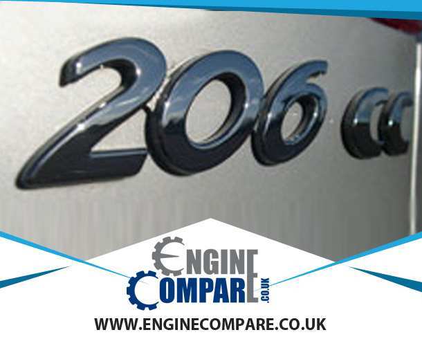 Compare Peugeot 206 CC Engine Prices